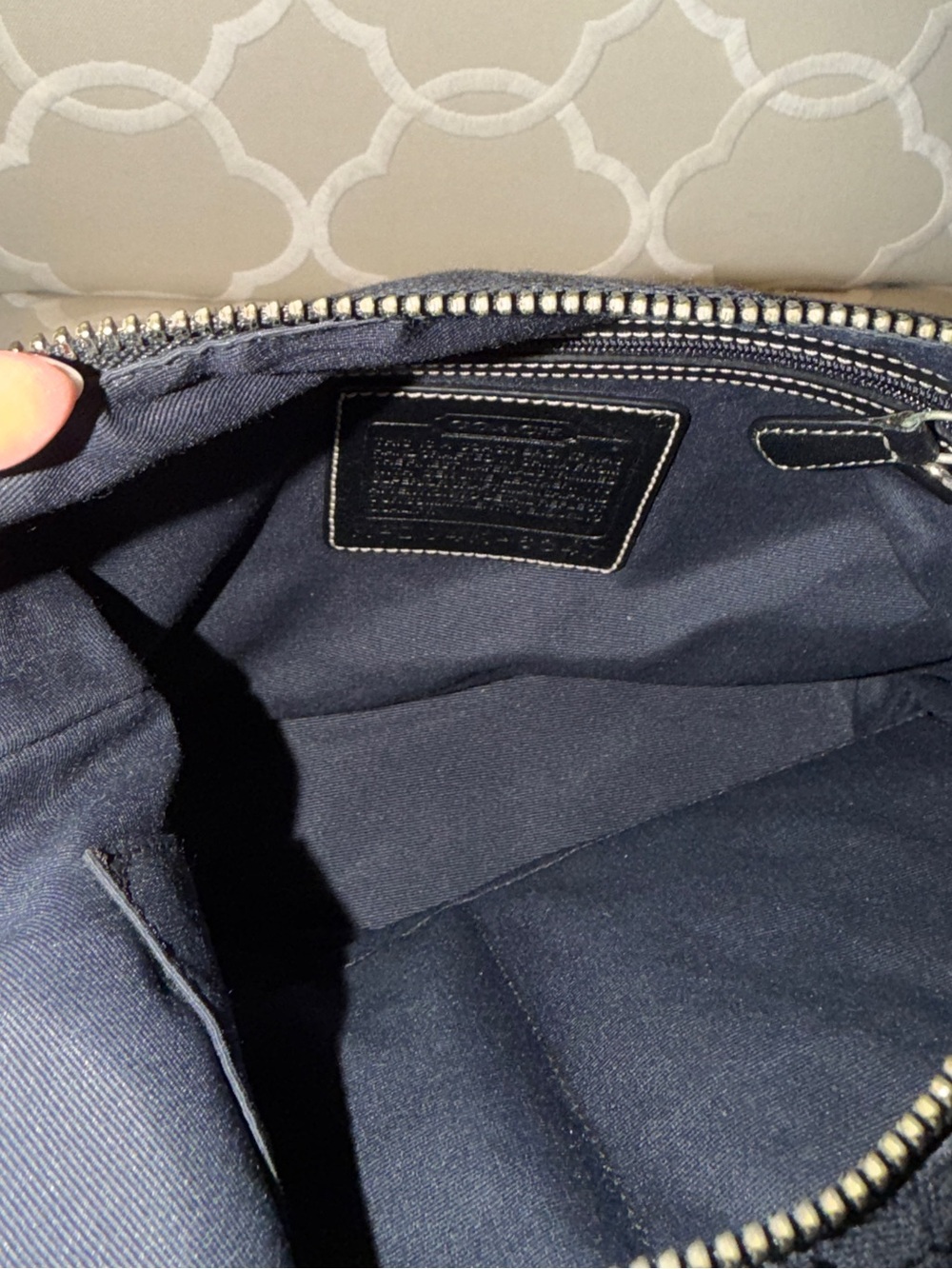 Coach Black logo Crossbody/Shoulder Bag - Picture 5 of 6